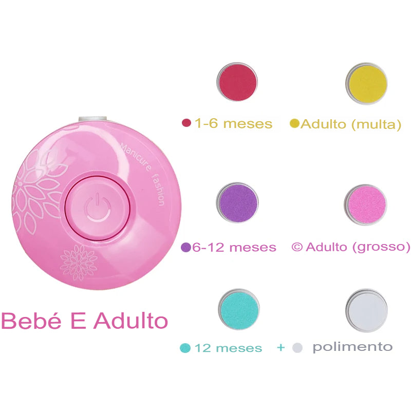 Cortador de Unhas Elétrico para Bebê