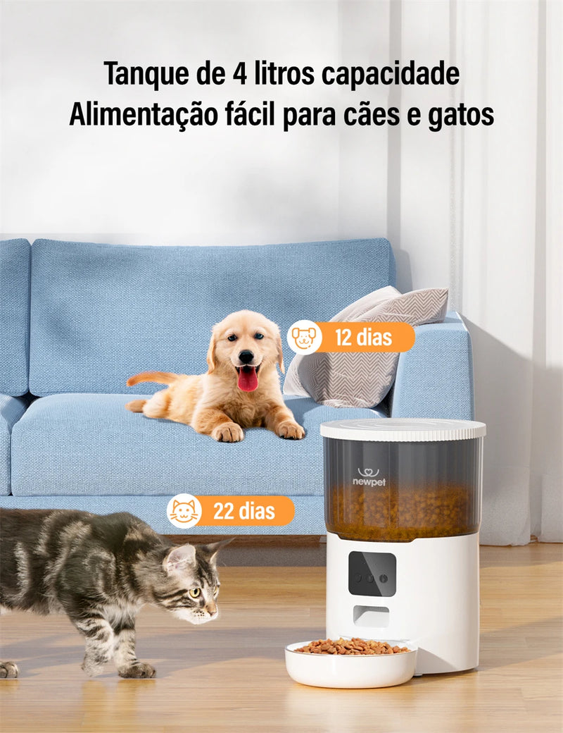 Alimentador Automático Para Animais de Estimação