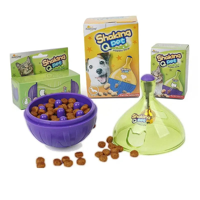 Brinquedo para Animal De Estimação com Recipiente De Alimento Quebra-Cabeça